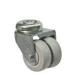 Колеса поворотные Серия 19 Twin Light с отверстием 